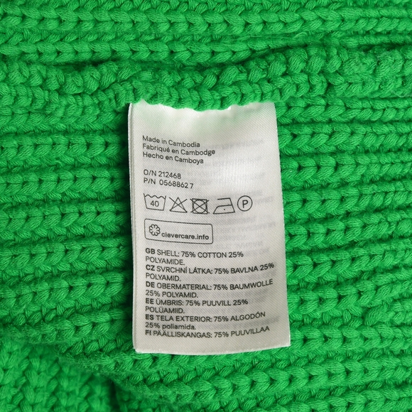 H&M Balloon Sleeve Pointelle Knit Sweater - Picture 3 of 5